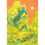 With Intuitive Optimism by Juvenal Sansó Garrit, acrylic on paper, offered Jan 2022