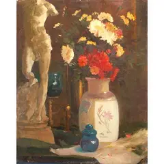 Ben Francisco, Still Life, oil on canvas