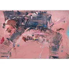Jonathan Olazo, Collapsing Garden Suite The Miry Clat, oil and acrylic on canvas
