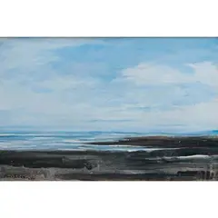 Untitled by Rene Robles, oil on canvas, offered Jan 2022