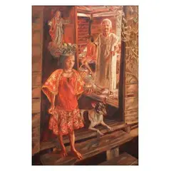 Juanito Torres, Pinagpala II, oil on canvas