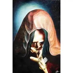 Norman Dreo, Dalangin, oil on canvas