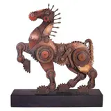 Omi Reyes, Equine Elegance II, mixed media