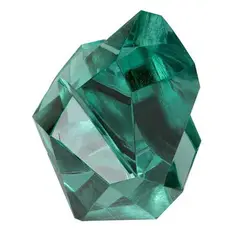 Textract 12 by Ramon Orlina, carved asahi glass, offered Jan 2022