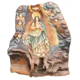 Ramon Pacurib, Immaculada Concepcion Relleve, hand painted molave