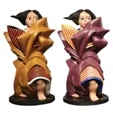 Benedicto Cabrera, Gaze I and II, resin (with box)