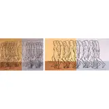 Norlie Meimban, a) Transformation
b) Walking Female, acrylic on canvas