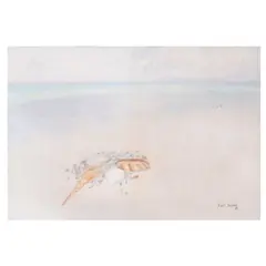 Sea Shells by Marivic Rufino, watercolor on paper, offered Oct 2021