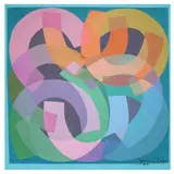 Jaime Roque, Abstract, acrylic on canvas