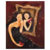 Moreen Austria, Haunt Me Not, oil on canvas