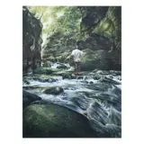 Alfred Galura, Wally’s Upstream (Quezon Province), watercolor