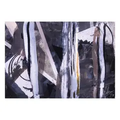 Alee Garibay, Untitled, mixed media on board