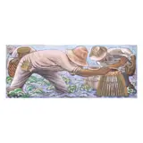 Jun Espiritu, Fishing, oil on canvas