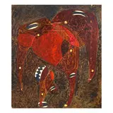 Lyle Buencamino, Untitled, acrylic on canvas