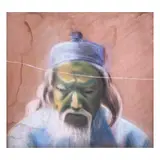 Unidentified artist, Untitled, pastel on paper