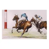 Salvador Arellano, Long Beach/Antelope Windsor Capital, watercolor on paper