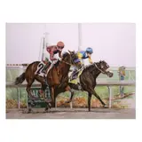 Salvador Arellano, Summers at Del Mar, watercolor on paper
