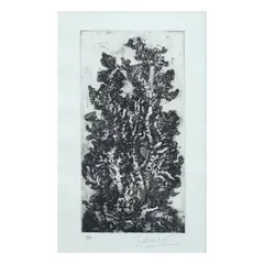 Untitled by Juvenal Sansó Garrit, etching, offered Jul 2021