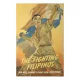 Manuel Rey Isip, The Fighting Filipinos, print
