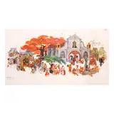 Barrio Scene by Mauro Malang Santos, print, offered Jul 2021