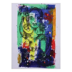 Ferdinand Doctolero, Untitled, acrylic on paper