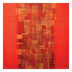 Fitz Herrera, Collide, acrylic on canvas