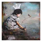 Michelle Pauline Lim, Hakuna Matata, acrylic and oil on canvas
