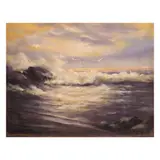 Felix Gonzalez, Seascape, oil on canvas