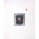 Benedict Abigan b. 1972), Man is the Center of Everything, acrylic on canvas with metal ball