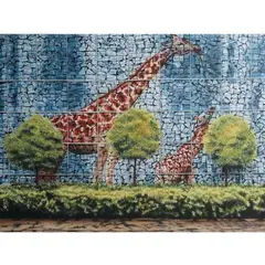 Marco Bañares, Observer And The Observed, oil arcylic on canvas
