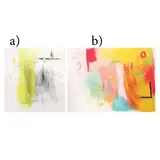 Matthew Adam Ross, a) Untitled
b) Untitled, oil on canvas oil on canvas