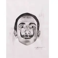 Mark Arcamo, Salvador Dali, watercolor
