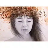 Nelson Bosita, Windblown, oil on canvas