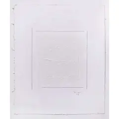 Abstract by Augusto Albor, graphite and oil on paper, offered Jul 2021