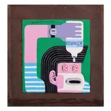 Richard “Ambot” Quebral, Untitled, acrylic on wood