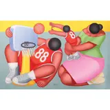 Wilfredo Alicdan, Family, oil on canvas