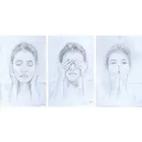 Paul David S. Magisa, Hear No Evil, See No Evil, Speak No Evil, graphite on paper