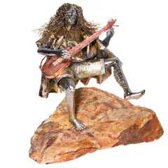 Pepe Mendoza, Rockstar, mixed media