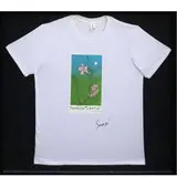 Fundacion Sanso, Signed Fundacion Sanso Orchid Shirt, transfer print on combed cotton shirt (large)