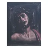 Romeo B. Enriquez, a.) Landscape
 b.) Untitled, oil on gamosa