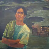 Rey Delmar Amores, Untitled, acrylic on canvas