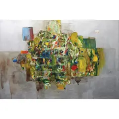 Felix Bacolor, Untitled, oil on canvas