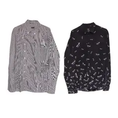 Alexander McQueen, Two Men’s Long-Sleeves Shirts pre-loved