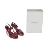 Costume National, Sandals with Heels Brown