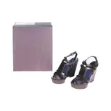 Jil Sander, Wedge Sandals Blue