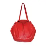 Jil Sander, leather bag red