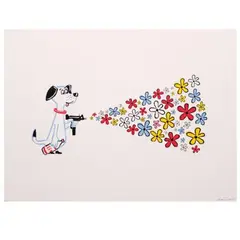 Bill Barminski, Flower Shooter, print, 91/100