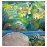 Ramiro, Landscape, oil on masonite board