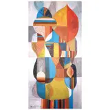 Jomike Tejido, Abstract, oil on canvas