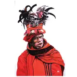King Dela Rosa, Ifugao, acrylic on canvas